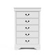 preview thumbnail 18 of 27, Furniture of America Devi Traditional Solid Wood 5-drawer Chest