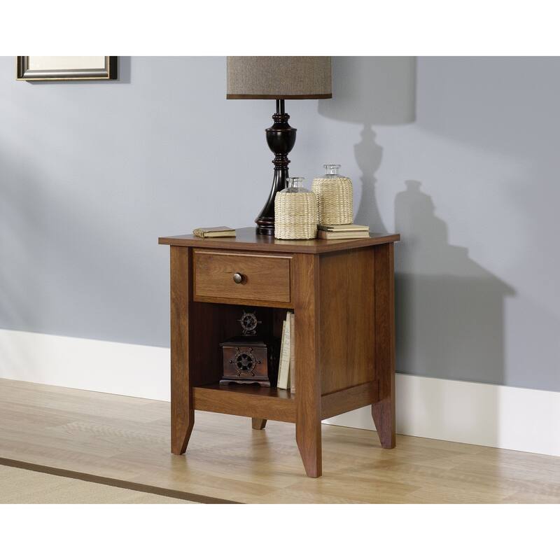 Shoal Creek Night Stand - Oiled Oak