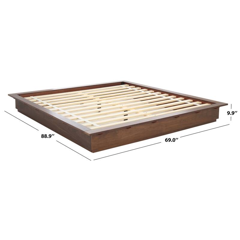 SAFAVIEH Couture Celsia Wood Bed Frame