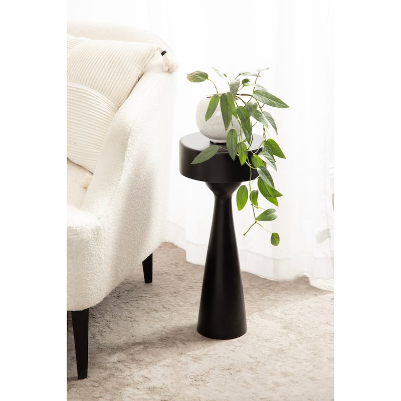 Kate and Laurel Solbrett Wood Drink Table