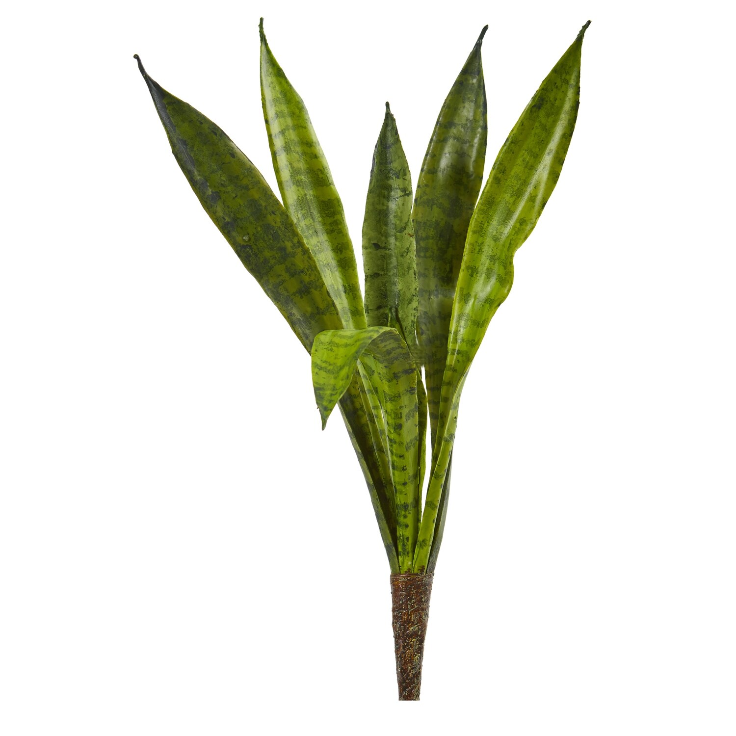 Artificial Orchid Plant 45 Inch Tall, White Flowers, Lush Greenery, Home Decor Accent - Green - 20