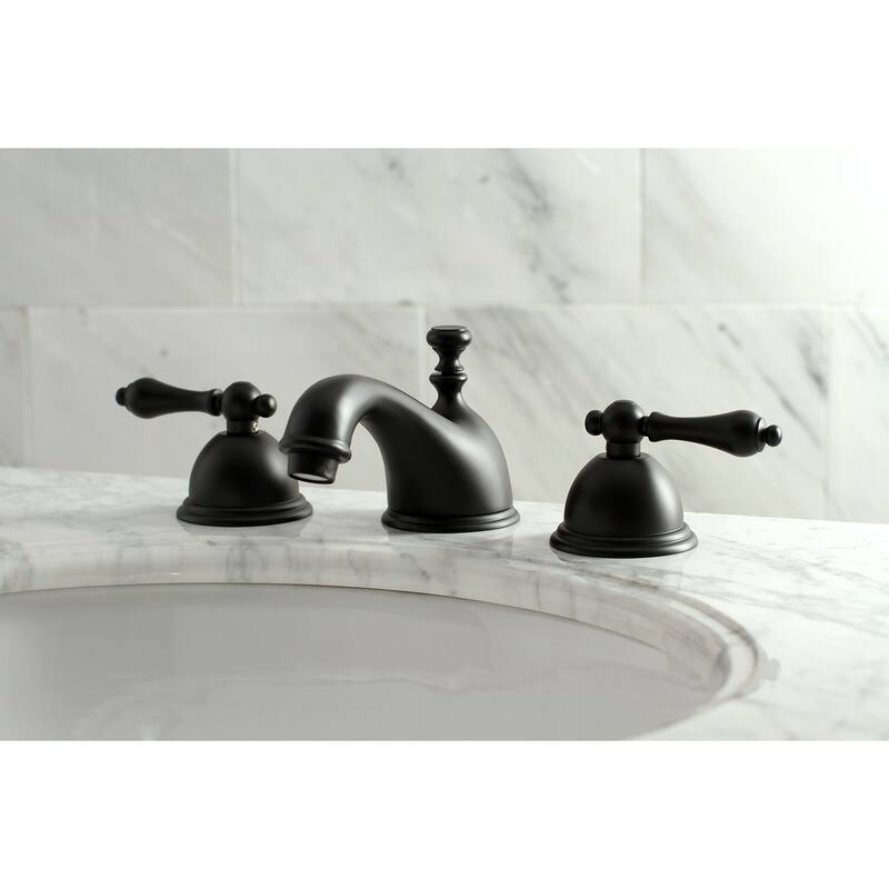 Kingston Brass Restoration 8 in. Widespread Bathroom Faucet