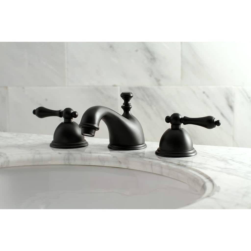 Kingston Brass Restoration 8 in. Widespread Bathroom Faucet