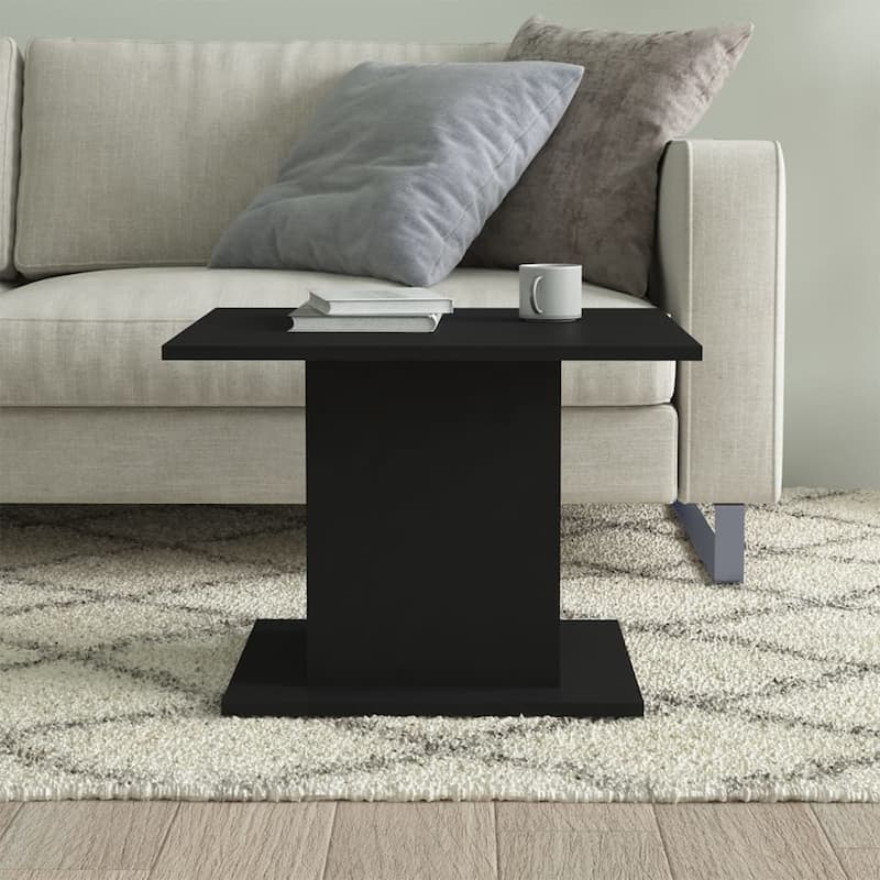 vidaXL Coffee Table End Table Sofa Table Living Room Furniture Engineered Wood - 21.9"x21.9"x15.7"