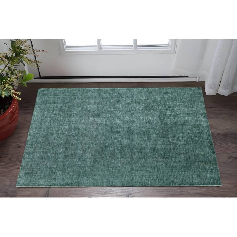 HomeRoots Solid Color Casual Rectangle Area Rug - 36.00 in. x 24.00 in.  x 0.52 in.