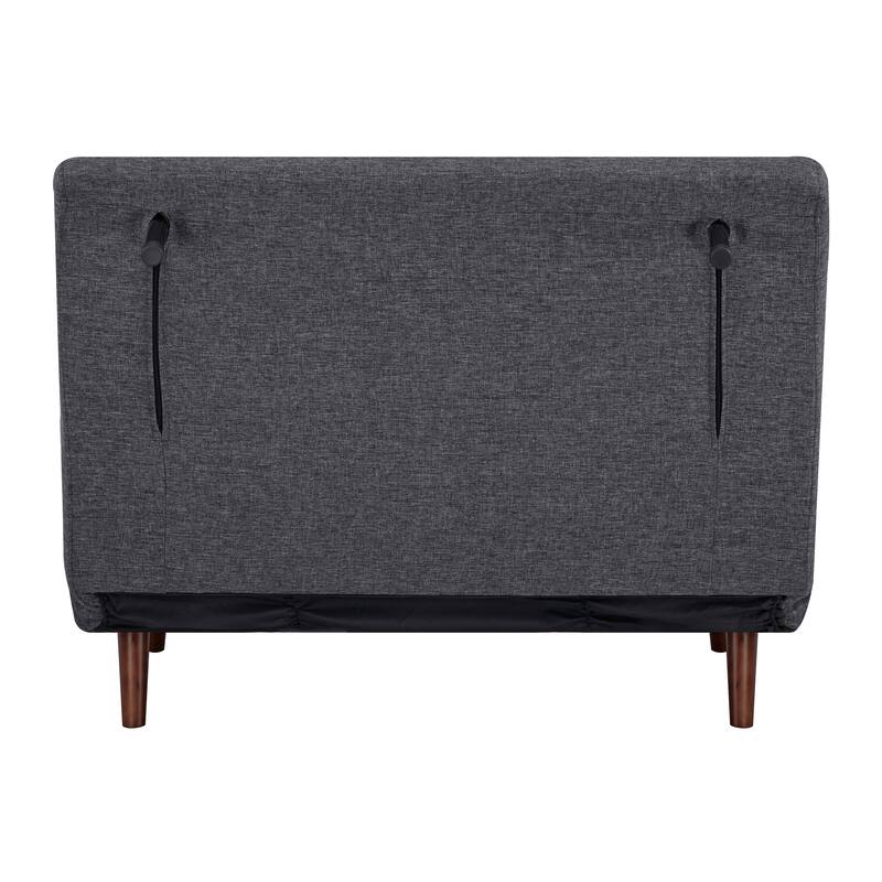 Tustin Upholstered Convertible Lounge/ Sleeper Chair