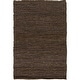 preview thumbnail 99 of 110, Chapra Hand Woven Chunky Jute Area Rug 2' x 3' - Brown - Rectangle