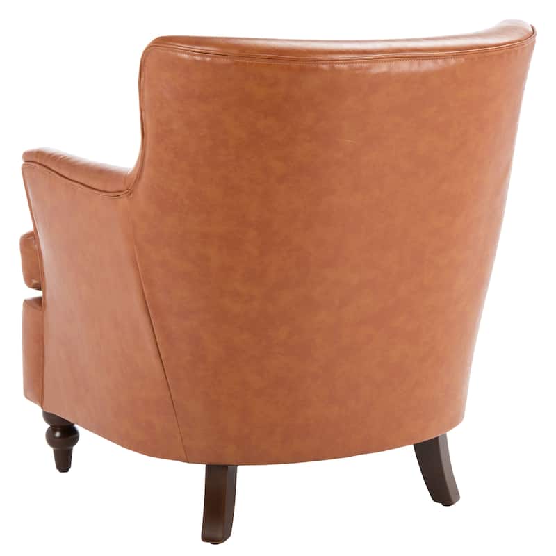 SAFAVIEH Nella Accent Chair - 31.1" W x 33.3" L x 34.4" H - 31Wx33Dx34H