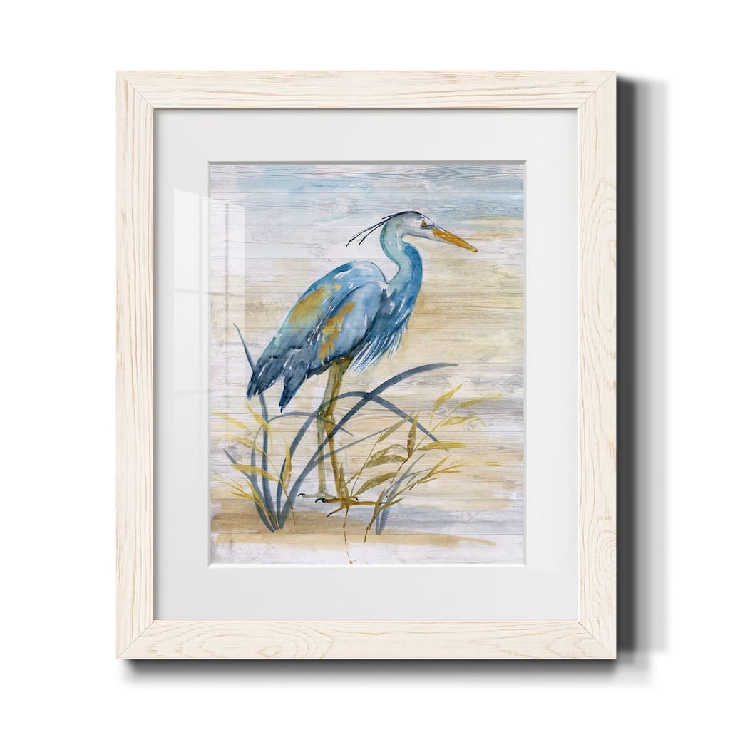 Blue Heron I-Premium Framed Print - Ready to Hang