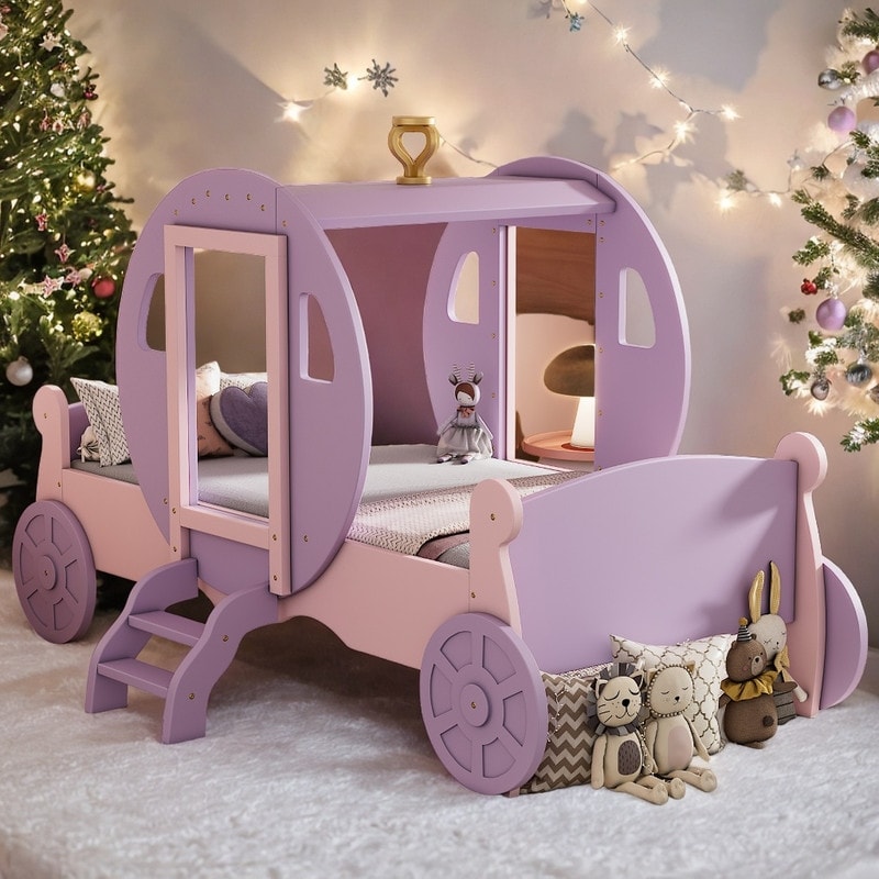 White outlet carriage bed
