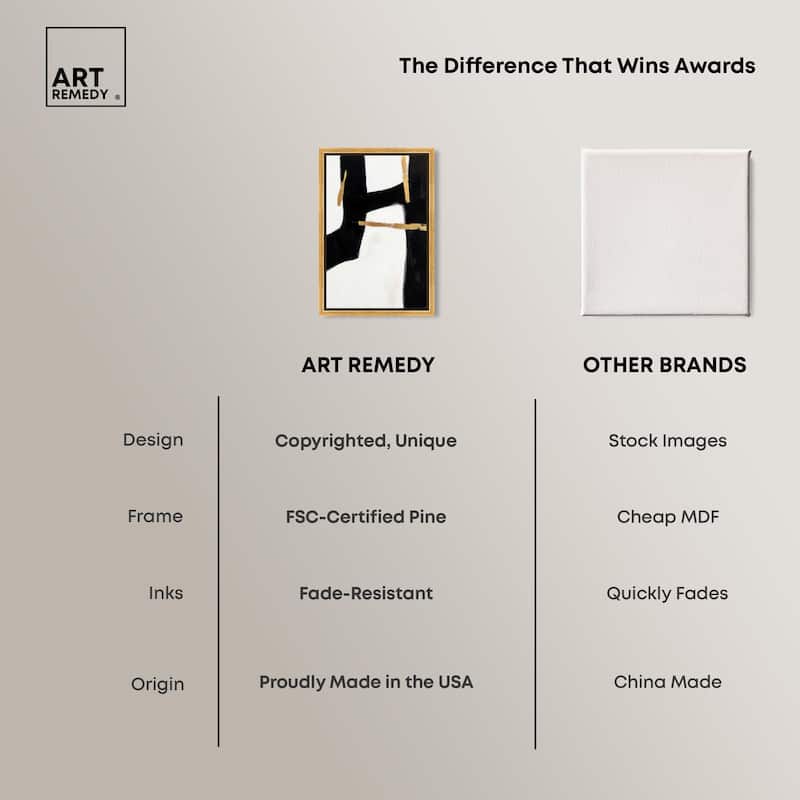 Dichotomy I Canvas by Art Remedy