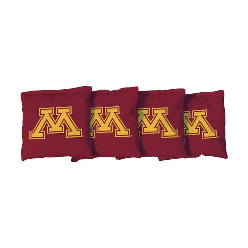 Minnesota Golden Gophers Maroon Cornhole Bags - Corn Filled
