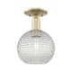 Option Antique Brass / Clear Basketweave