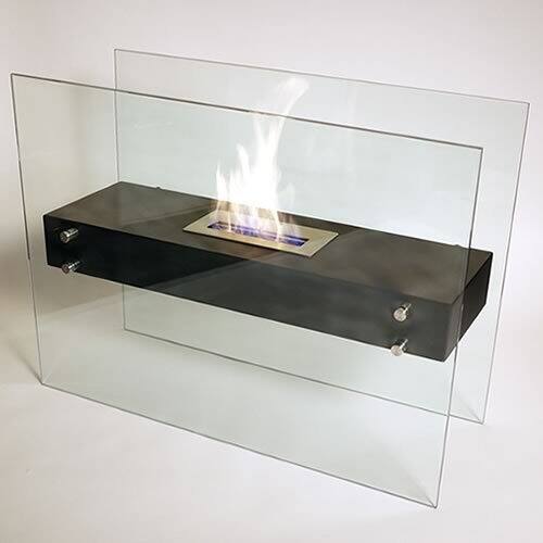 Shop Nu Flame La Strada Ethanol Floor Bio Fireplace Overstock