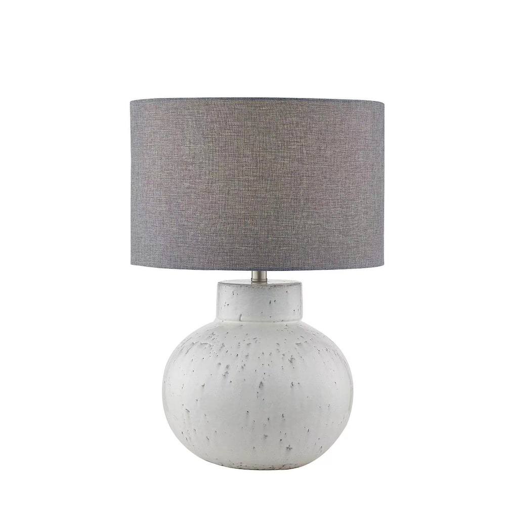 Lydia 22" Table Lamp with Fabric Shade