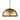 Karina Round Brass-Toned Hammered Metal Dome Pendant Light