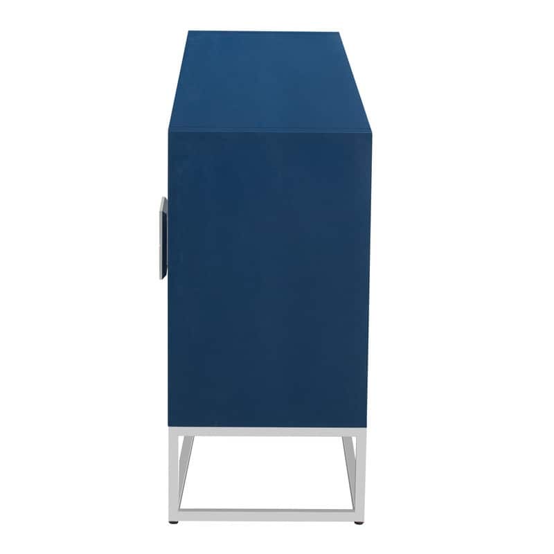 Light Luxury Designed Cabinet with Unique Support Legs and Adjustable Shelves, Suitable for Living Rooms, Corridors