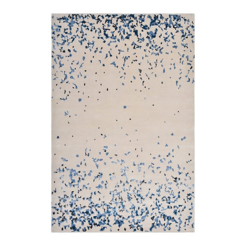 Overton Handmade Modern Contemporary Abstract Area Rug