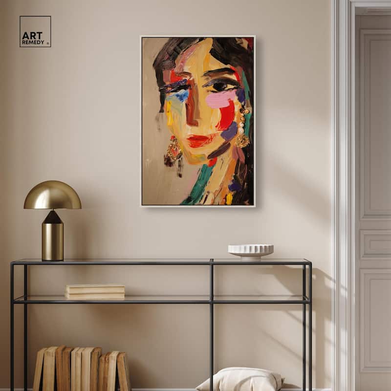 Colorful Expression II Canvas by Art Remedy