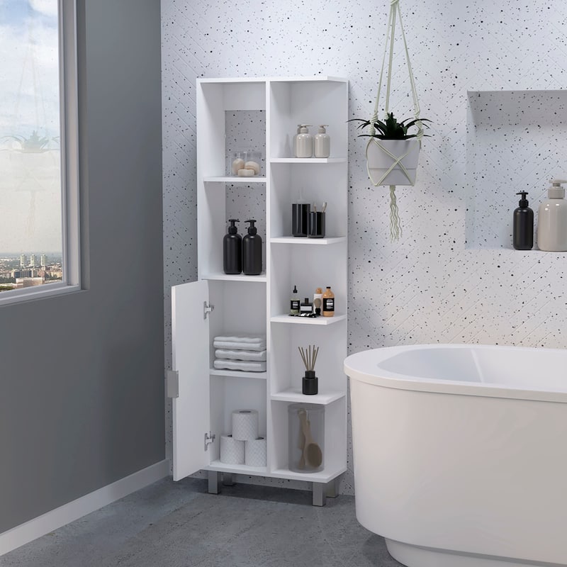 Shelf Linen Cabinet Suitable For Living Room,Office