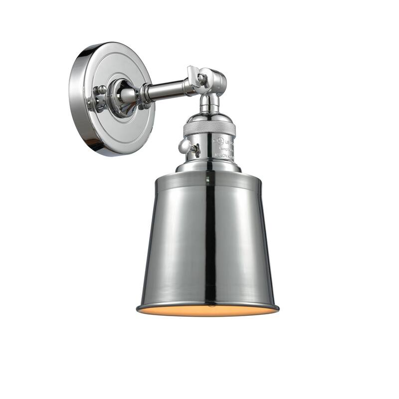 Innovations Lighting Addison 11" Tall Convertible Bathroom Sconce with - Polished Chrome / Metal
