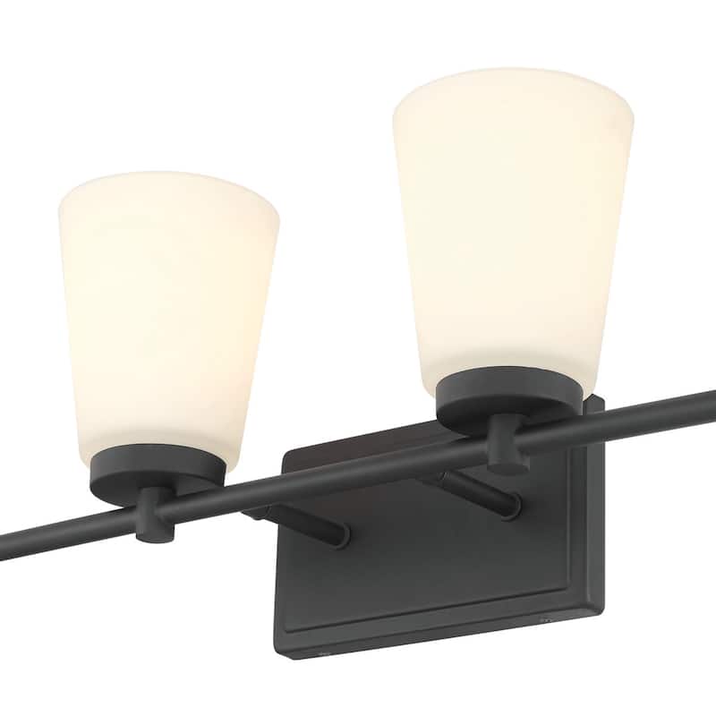 Acroma 6 - Light Steel Dimmable Vanity Light - 6-light