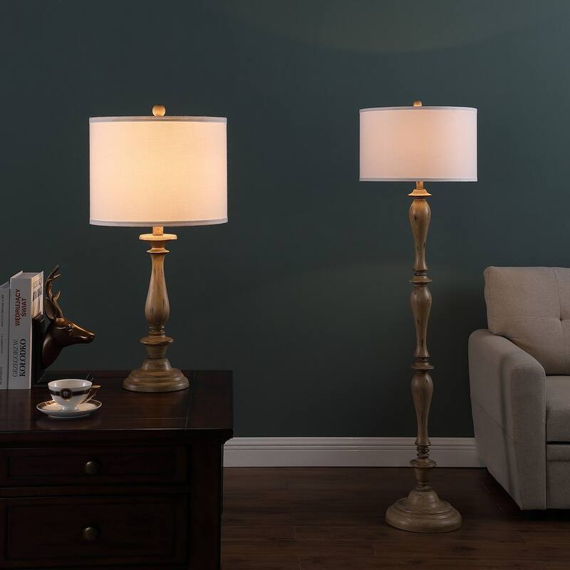 34.25" - 29.25" In Mid-Century Adjustable Tripod Chrome/Silver Metal Table Lamp