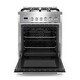 preview thumbnail 5 of 12, Cosmo 24 in. 2.73 cu. ft. Single Oven Gas Range with 4 Burner Cooktop