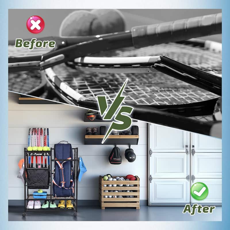 Sport Equipment Rack Garage and Home Organizer