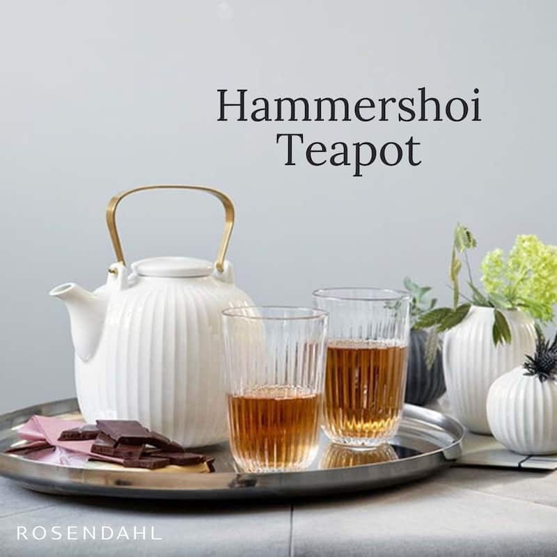 Kahler Hammershoi Teapot - 40.6 oz