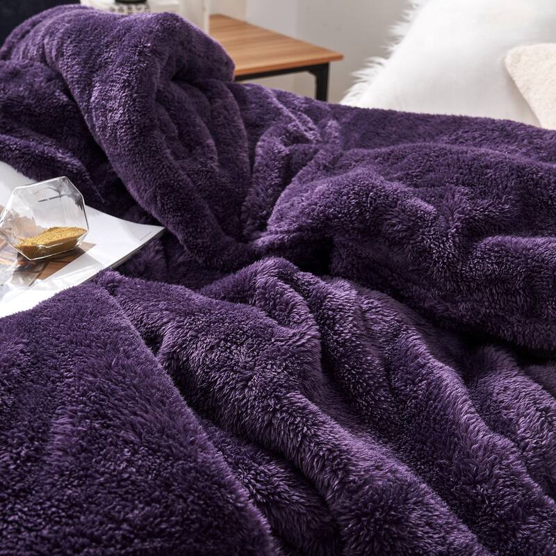 The Original Plush - Coma Inducer® Oversized Comforter - Mysterioso Purple