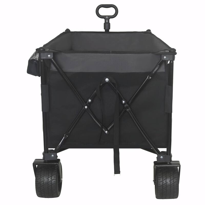 Heavy-Duty Foldable Utility Wagon - 480lbs Capacity, Patented Ultra-Stable Frame