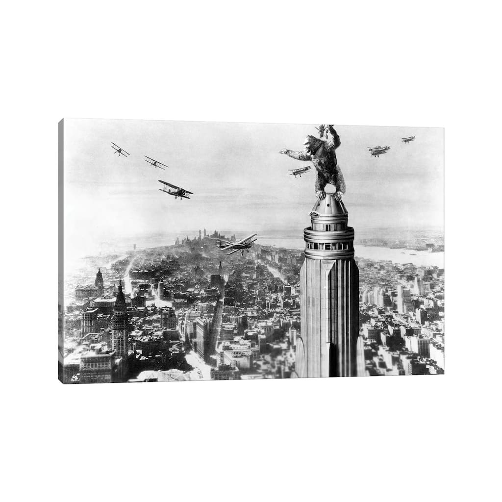 iCanvas "King Kong, 1933" by Unknown Canvas Print