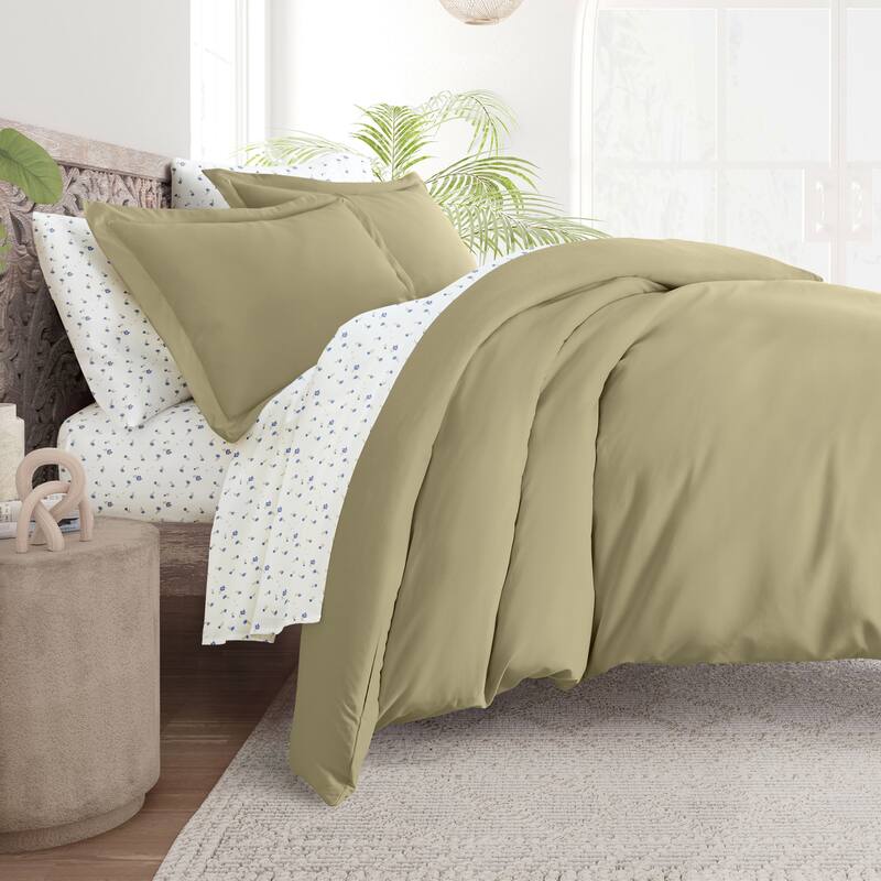 8pc Solid Duvet Bundle