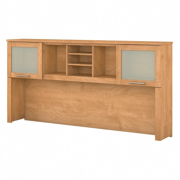 Strick & Bolton 72W Hutch for L Shaped Desk. Opens flyout.