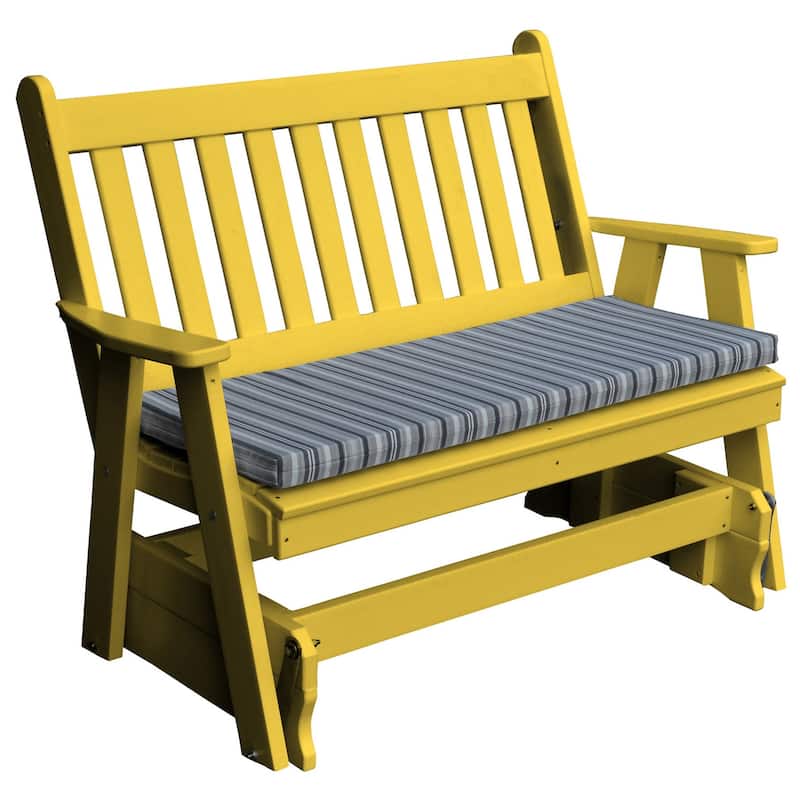 Poly 5' Traditional English Glider - Lemon Yellow