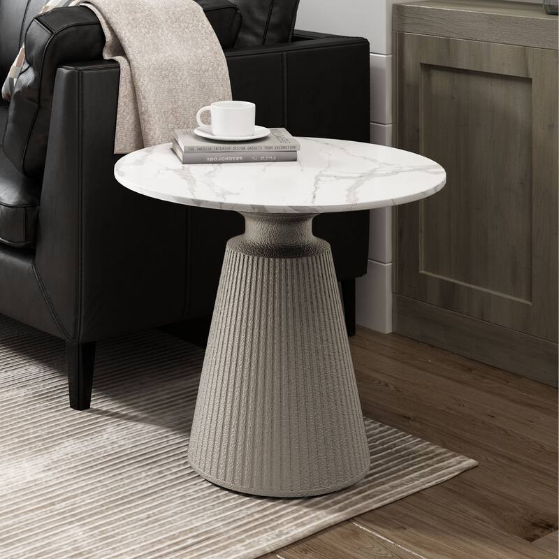 Leda Accent Table - Grey