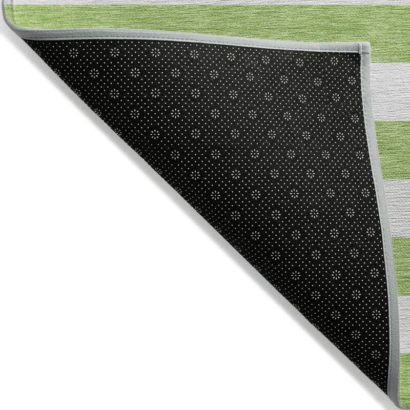 Almimo Stripe Weather Resistant Classic Meets Modern Outdoor Rug