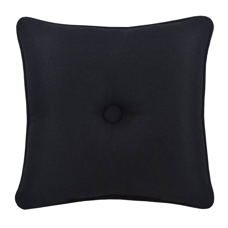 Five Queens Court Stefania 16" Square Decorative Throw Pillow