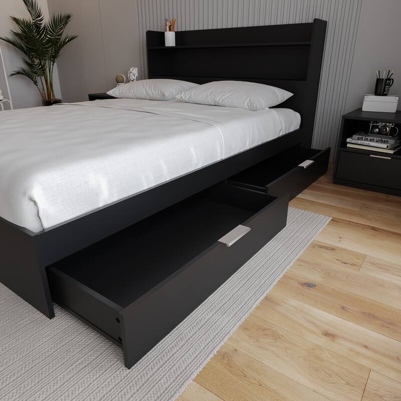 Hunter 2-Drawer Storage Bed