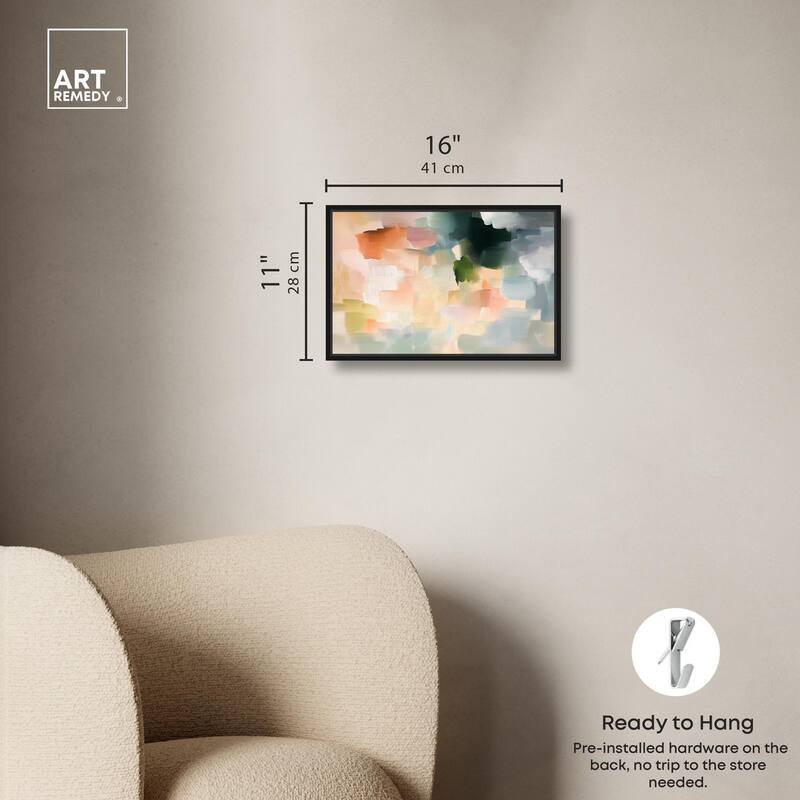 Dreamlike Hues II Canvas by Art Remedy