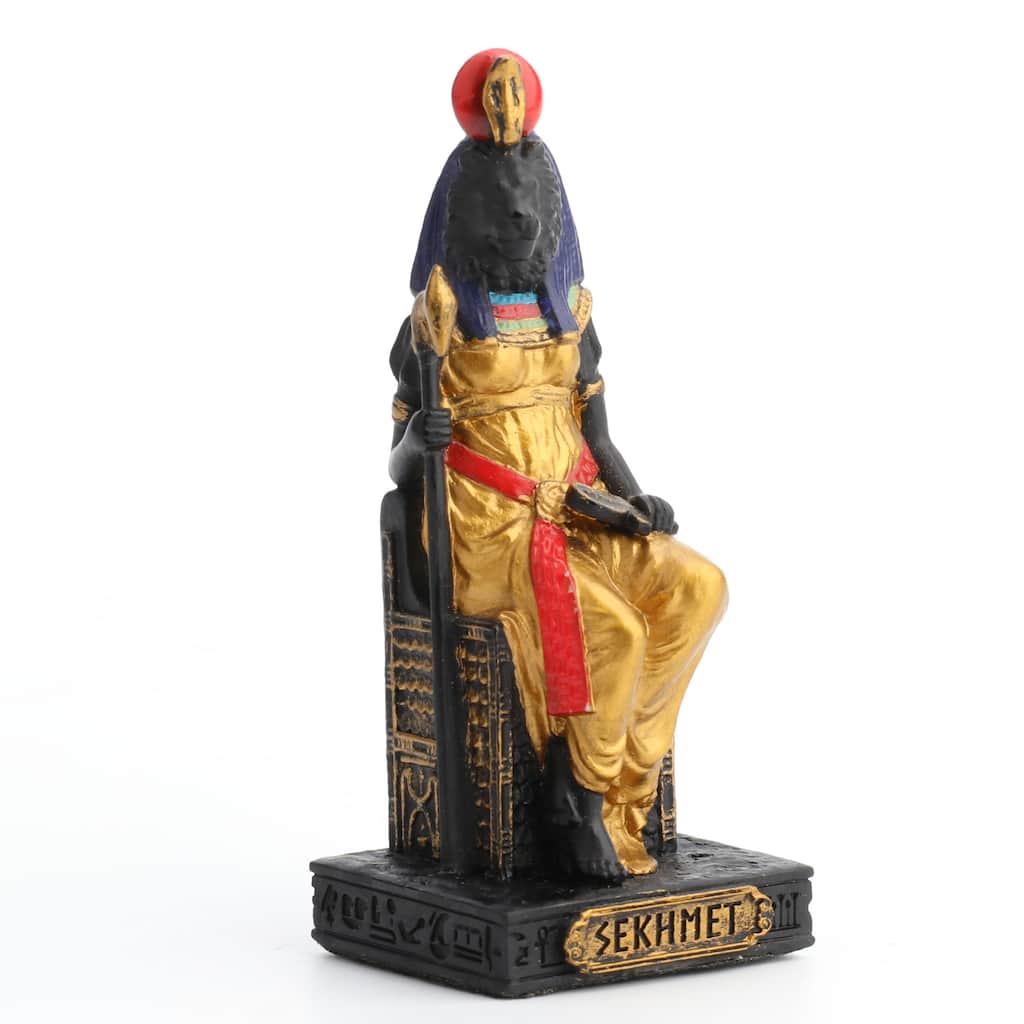 Veronese Design 3.43" H SEKHMET (12 PIECES) Multicolor Resin