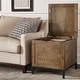 preview thumbnail 1 of 13, Shay Storage Trunk End Table with Removeable Tray by iNSPIRE Q Artisan