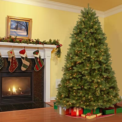 National Tree Company 6 ft. Newberry Spruce Tree with Dual Color LED Lights