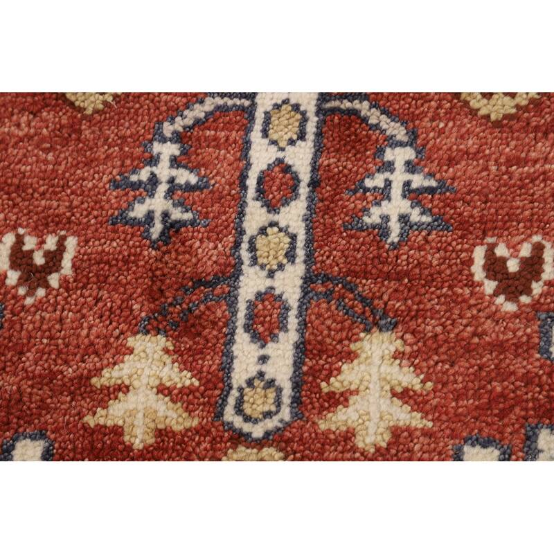 Tabriz Indian Area Rug Handmade Wool Carpet - 7'10"x 10'1"