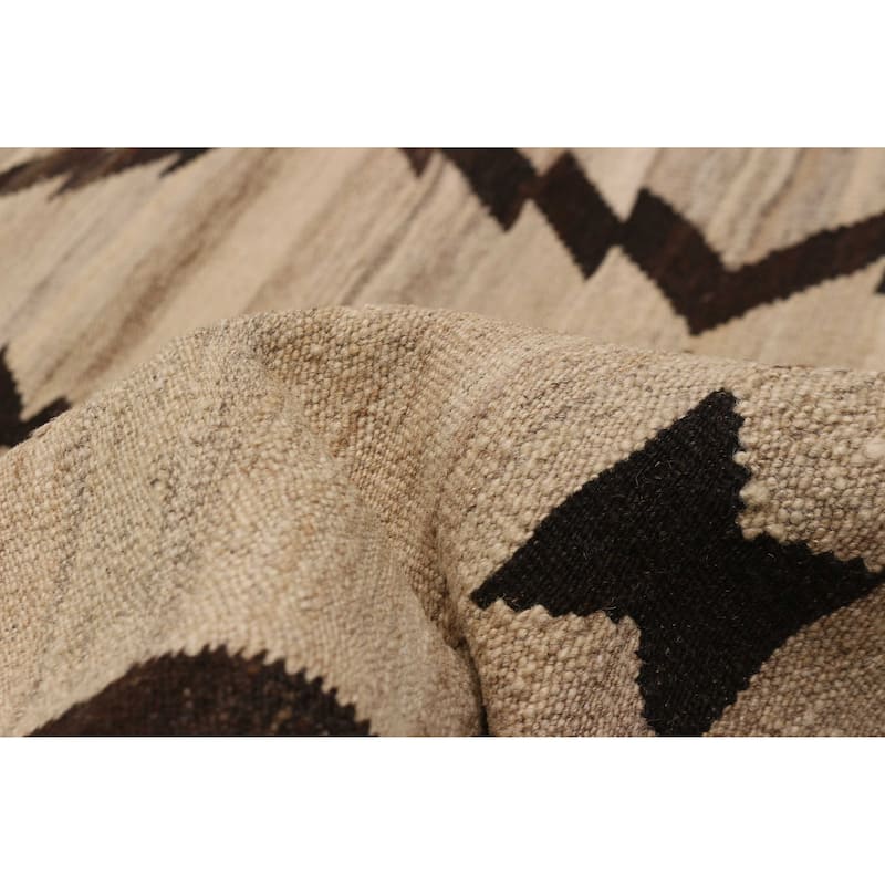 Sivas Beige Kilim 8'6" x 9'9" - 8'6 x 9'9