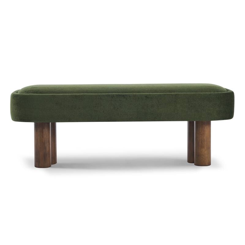 Christopher Knight Home - Modern Upholstered Dining Bench with Padded Seating