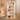 6-Tier Corner Book Shelf, 64.9"Tall Freestanding Wood Industrial Bookcase Bookshelf
