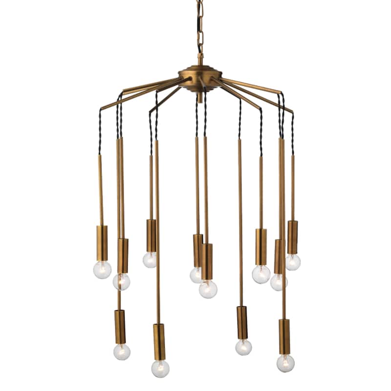 Jamie Young Cascade 12-Light Metal Chandelier