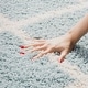 preview thumbnail 29 of 67, SAFAVIEH New York Shag Friedliese Trellis 1.2-inch Thick Rug
